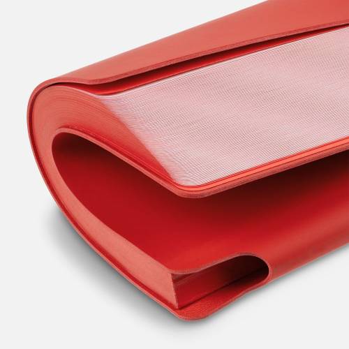 Ежедневник Flexpen Shall, недатированный, красный фото 7