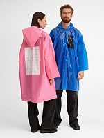 Дождевик-плащ CloudTime с печатью в один цвет на заказ