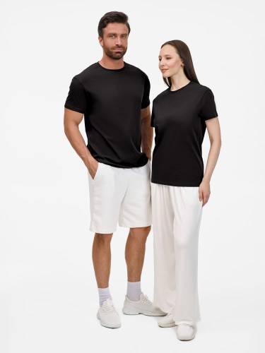 Футболка унисекс T-Bolka 200, черная фото 13