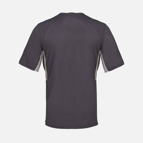 Футболка спортивная унисекс Storm, серая фото 3