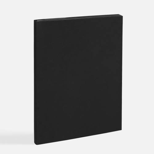 Ежедневник Flat Maxi, недатированный, черный фото 3