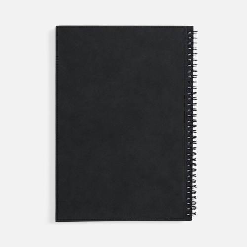 Ежедневник Notera Maxi, недатированный, черный фото 3