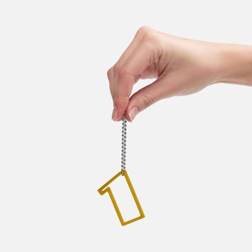 Подвеска Symbol, 3D-печать на заказ, цифра 1 фото 4