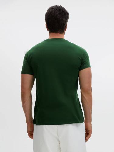 Футболка унисекс Regent 150, темно-зеленая фото 7