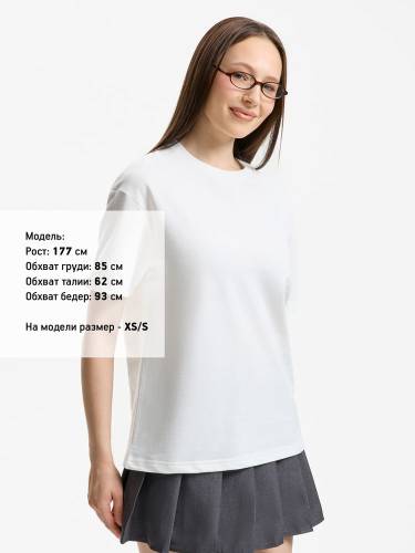 Футболка унисекс Durington, белая фото 9