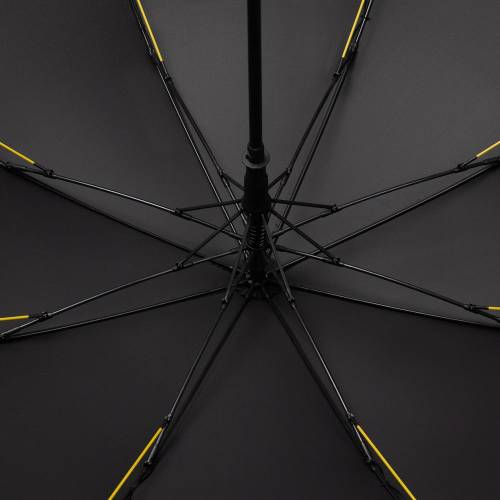 Зонт-трость Rainzee, ver.2, черный фото 4