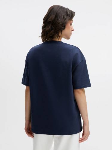 Футболка унисекс Durington, темно-синяя фото 11