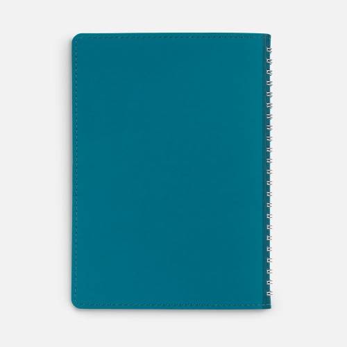 Ежедневник Spring Shall, недатированный, бирюзовый фото 6