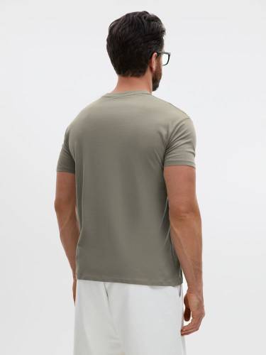 Футболка унисекс Regent 150, серая (стальная) фото 7