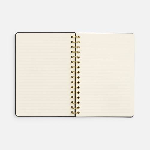 Ежедневник Spiral, недатированный, черный фото 10