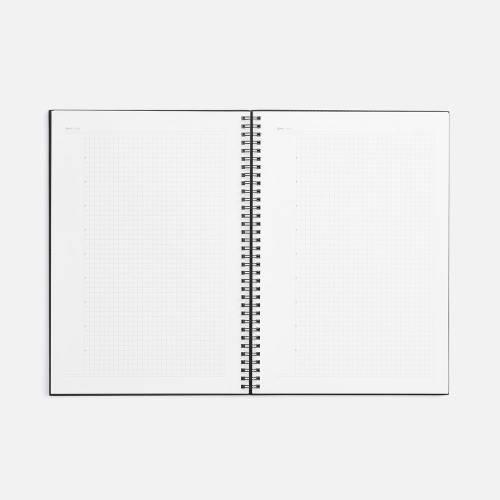 Ежедневник Notera Maxi, недатированный, черный фото 12