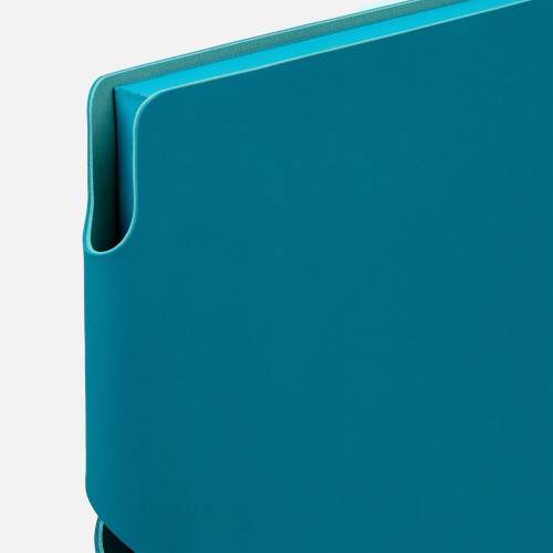 Ежедневник Flexpen Shall, недатированный, бирюзовый фото 6