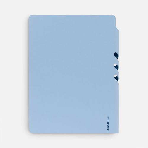 Ежедневник Flexpen Shall, недатированный, голубой фото 5