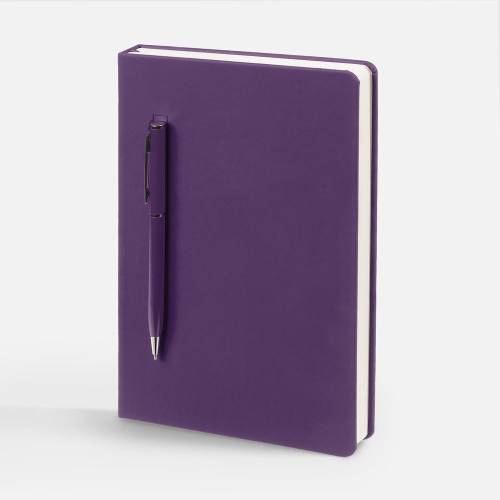 Ежедневник Magnet Shall, недатированный, фиолетовый фото 2