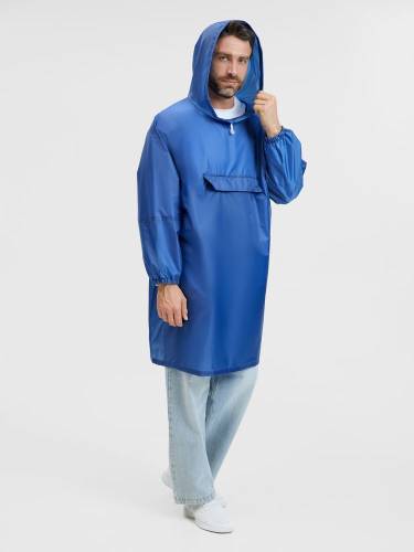 Дождевик-анорак Alatau, ярко-синий, единый размер фото 6