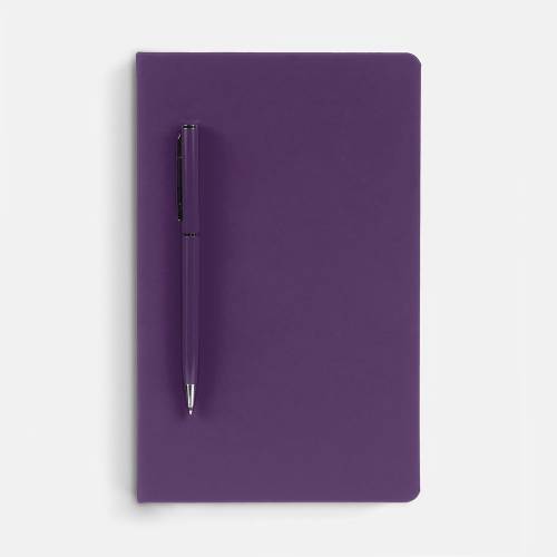 Ежедневник Magnet Shall, недатированный, фиолетовый фото 4