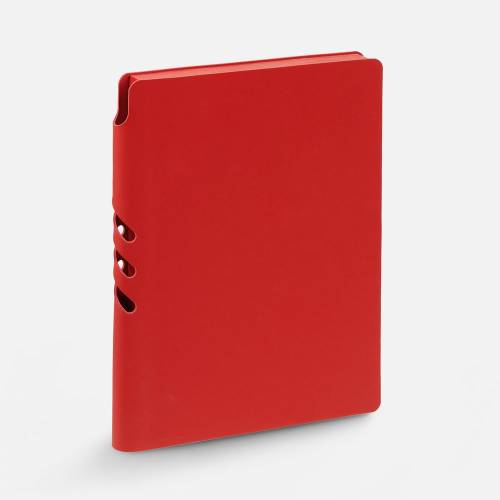 Ежедневник Flexpen Shall, недатированный, красный