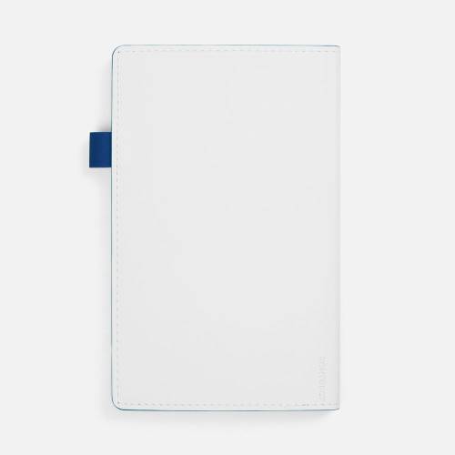 Ежедневник White Shall, недатированный, бело-синий фото 3 Ежедневник White Shall, недатированный, бело-синий фото 3