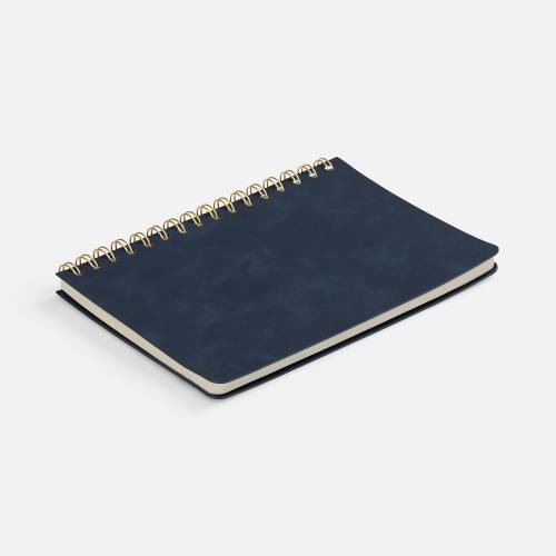 Ежедневник Spiral, недатированный, синий фото 6 Ежедневник Spiral, недатированный, синий фото 6