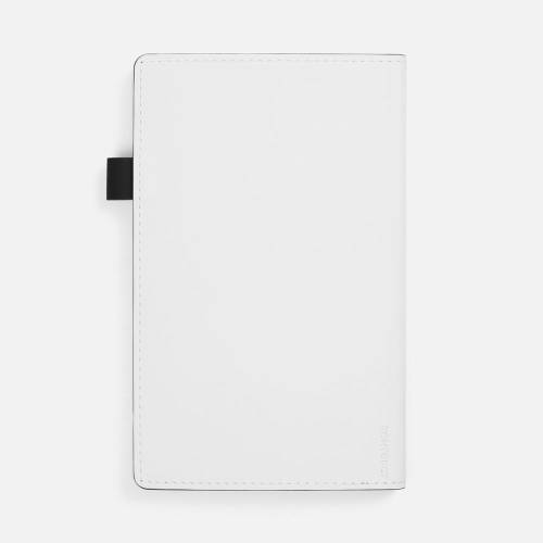 Ежедневник White Shall, недатированный, бело-черный фото 3