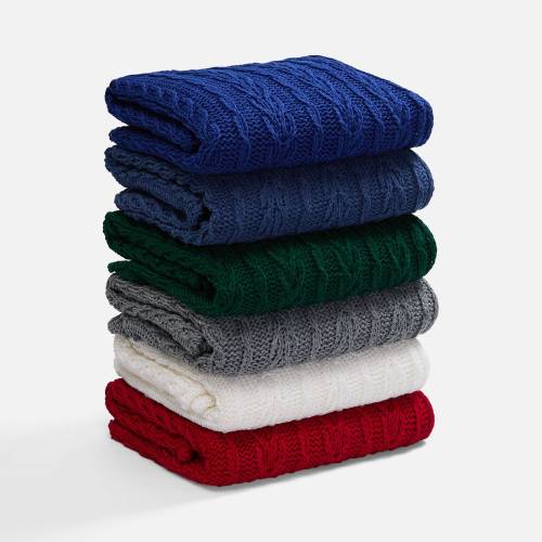 Плед Eloisa, темно-синий (кобальт) фото 7