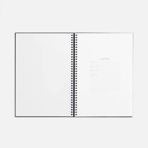 Ежедневник Notera Maxi, недатированный, черный фото 11