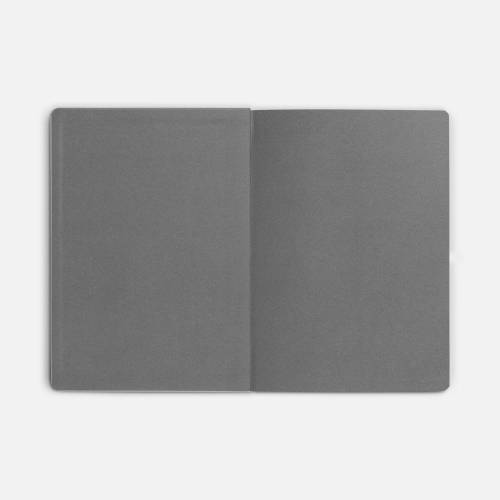 Ежедневник Shall, недатированный, серый фото 5