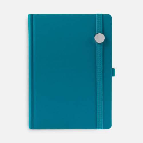 Ежедневник Favor Metal, недатированный, бирюзовый фото 3