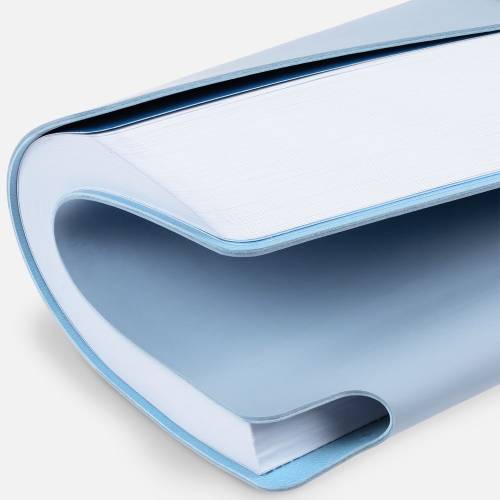 Ежедневник Flexpen Shall, недатированный, голубой фото 7