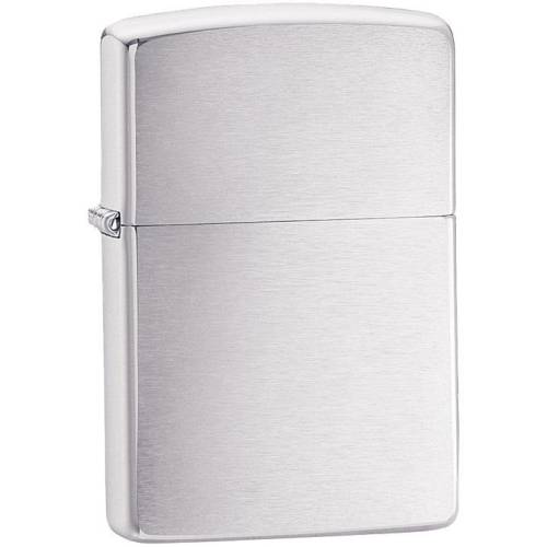 Зажигалка Zippo Classic Brushed, серебристая фото 2