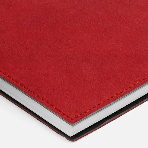 Ежедневник Notera, недатированный, красный фото 6