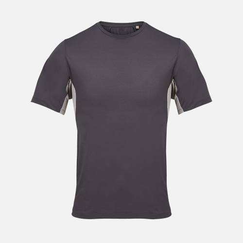 Футболка спортивная унисекс Storm, серая фото 2