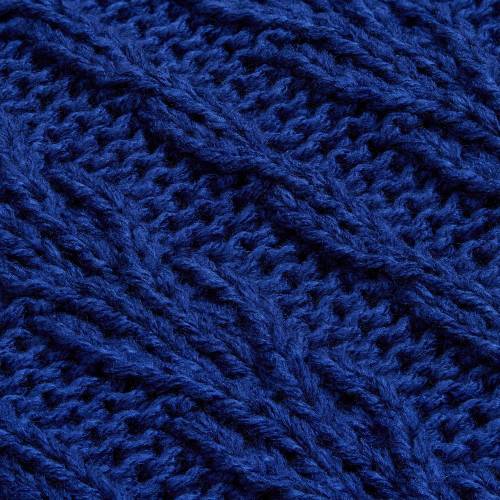 Плед Eloisa, темно-синий (кобальт) фото 5