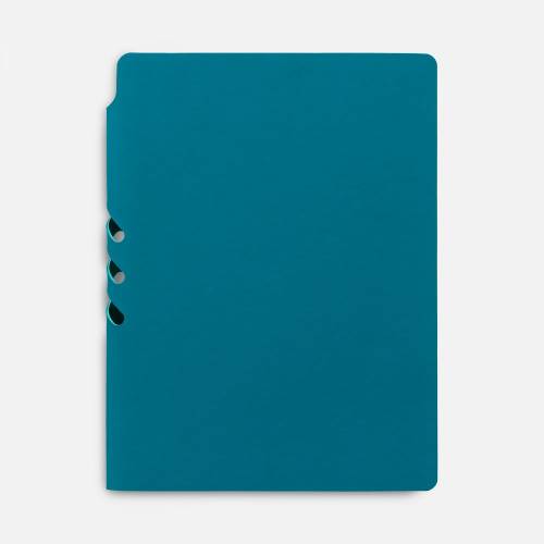Ежедневник Flexpen Shall, недатированный, бирюзовый фото 4