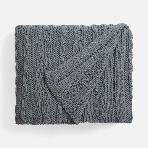 Плед Eloisa, серый меланж фото 4