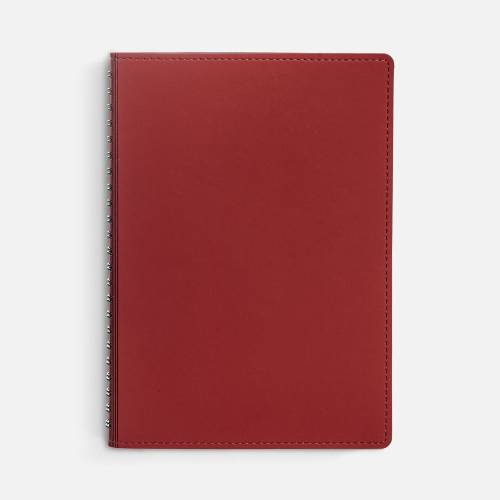 Ежедневник Spring Shall, недатированный, красный фото 5