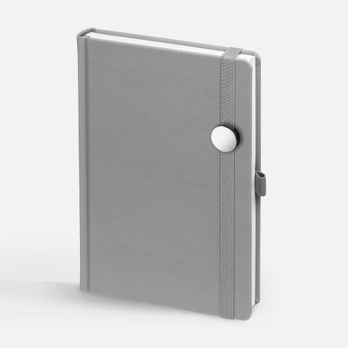 Ежедневник Favor Metal, недатированный, серый фото 2