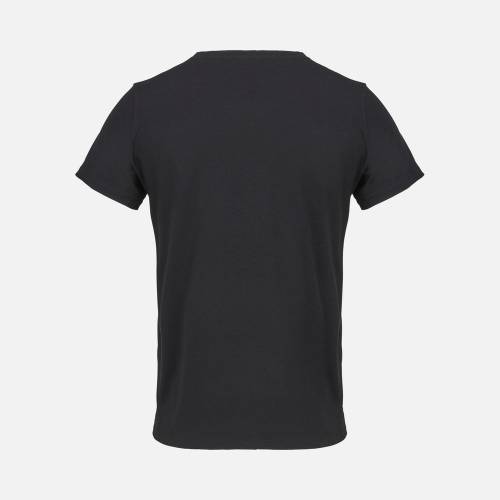 Футболка унисекс Regent с V-образным вырезом, черная фото 3