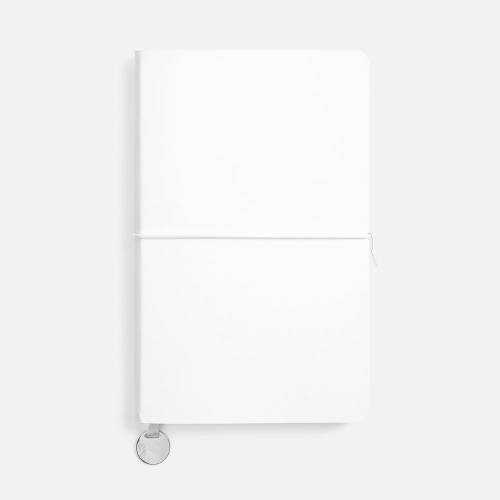 Ежедневник Waltz, недатированный, белый Ежедневник Waltz, недатированный, белый