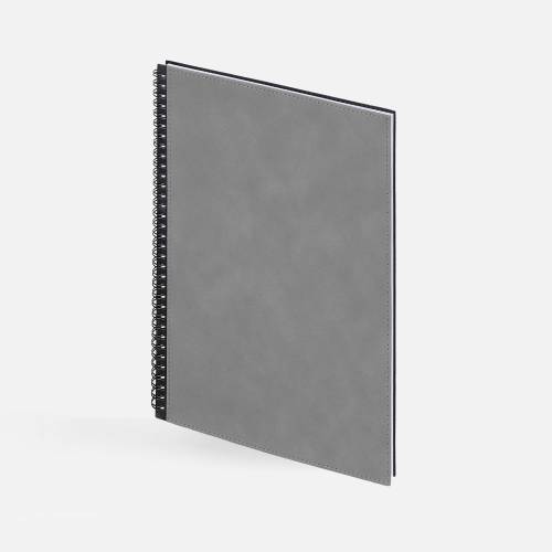 Ежедневник Notera Maxi, недатированный, серый фото 6 Ежедневник Notera Maxi, недатированный, серый фото 6