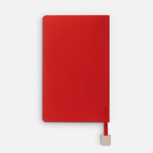 Ежедневник Shall Light, недатированный, красный фото 4
