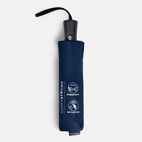 Складной зонт Fiber Magic Superstrong, темно-синий фото 7