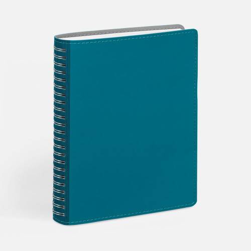 Ежедневник Spring Shall, недатированный, бирюзовый