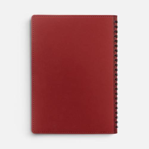 Ежедневник Spring Shall, недатированный, красный фото 6