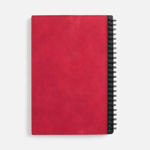 Ежедневник Notera Maxi, недатированный, красный фото 3