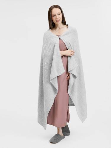 Плед Voyage в кофре, светло-серый фото 8