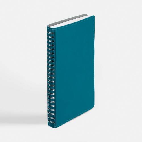 Ежедневник Spring Shall, недатированный, бирюзовый фото 4