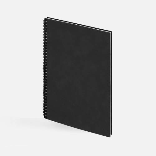 Ежедневник Notera Maxi, недатированный, черный фото 4