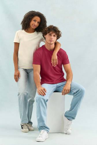 Футболка Imperial 190, светло-бежевая (неокрашенная) фото 6