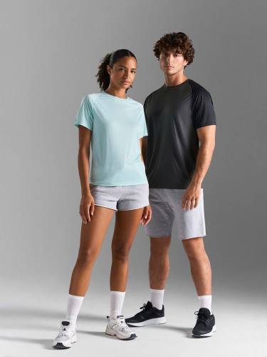 Футболка спортивная унисекс Vortex, темный хаки фото 8